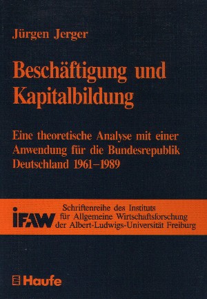 Jerger: Beschäftigung und Kapitalbildung